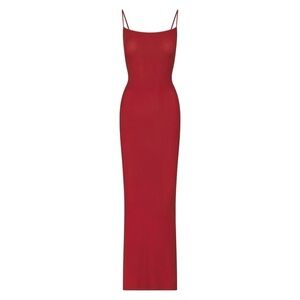 skims ultra fine lace corset dress Skims Ultra Fine Lace Strapless Corset Maxi Dress - Onyx